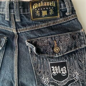 makaveli branded jeans size 12 TUPAC's brand!!nwot